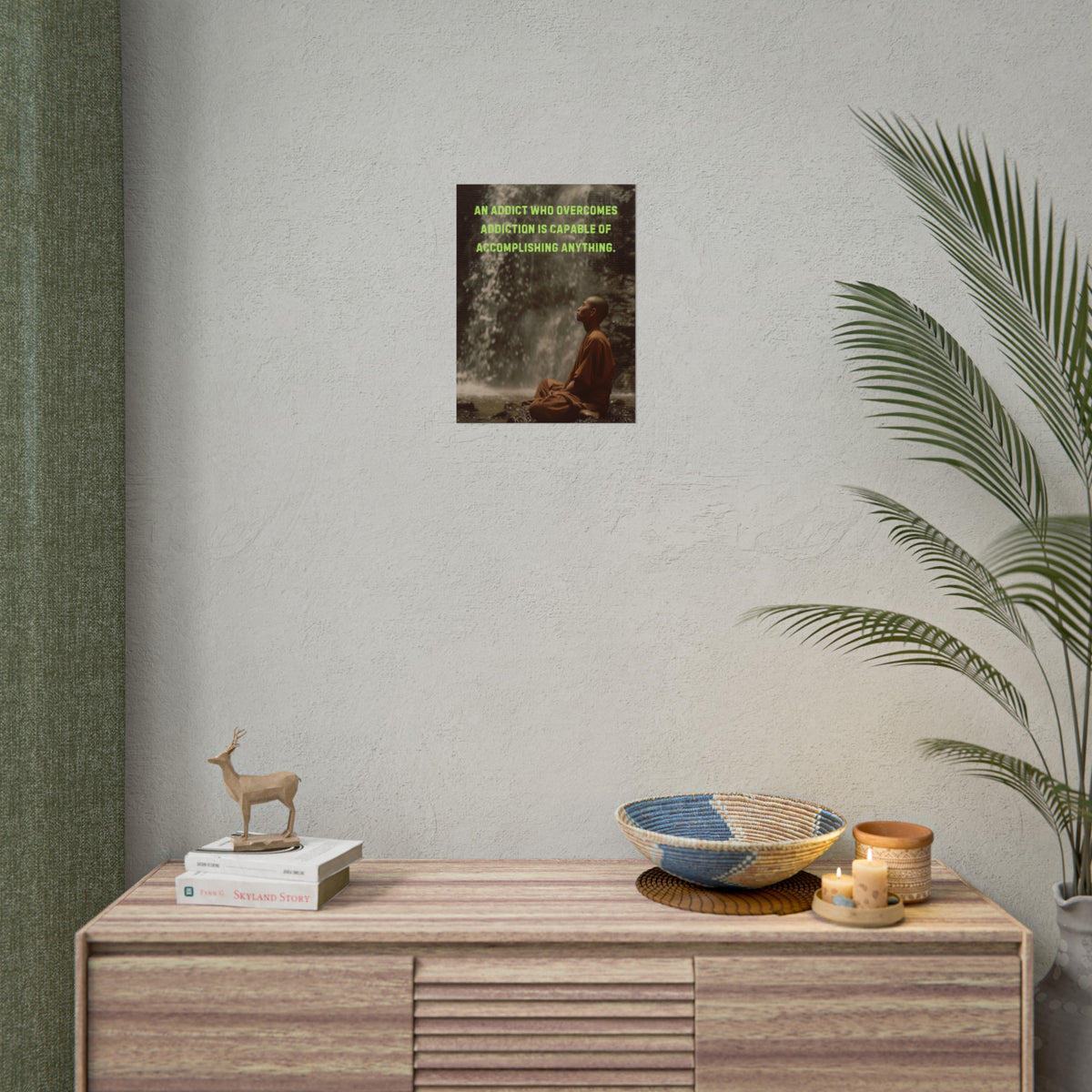 Overcome Addiction | Poster