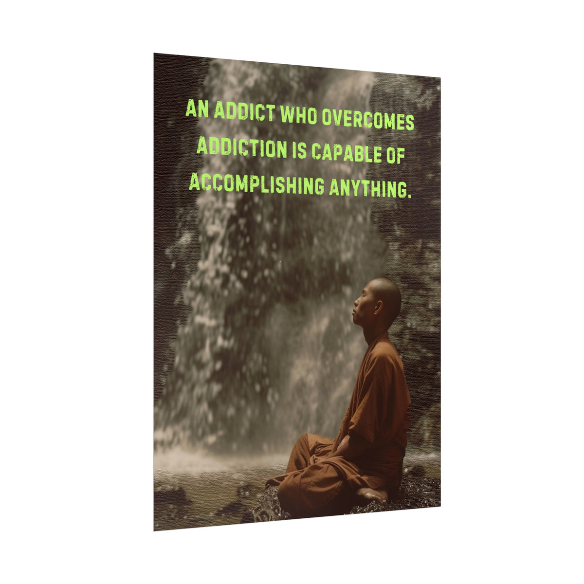 Overcome Addiction | Poster