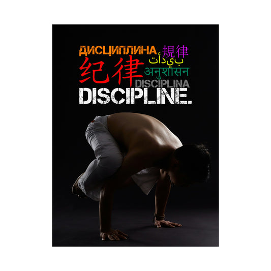 DISCIPLINE. | Poster