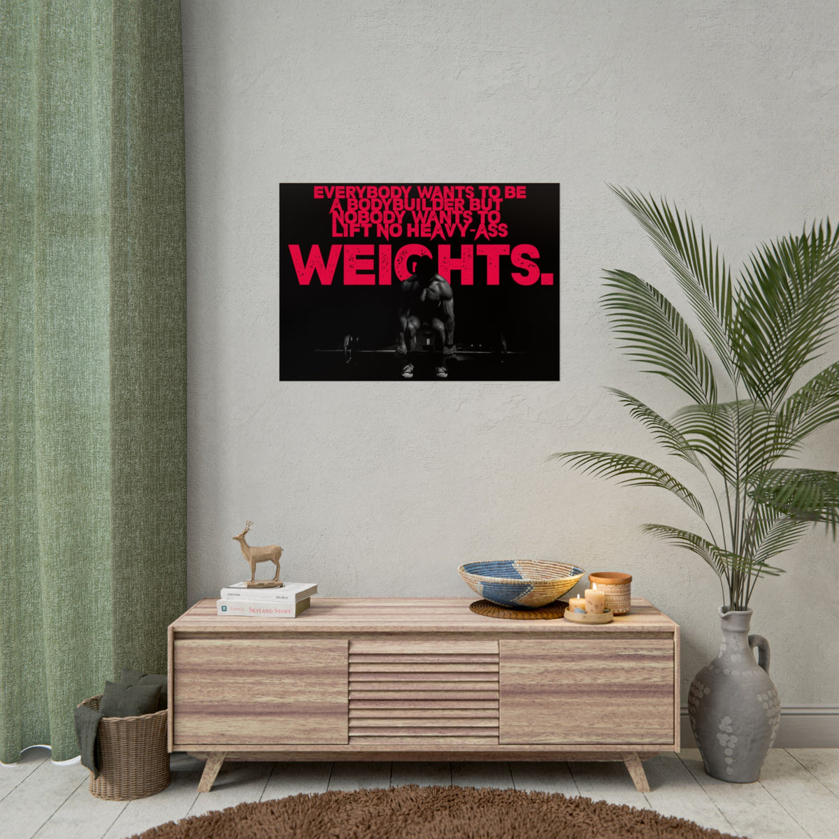 Everybody Wants to be a Bodybuilder | Poster