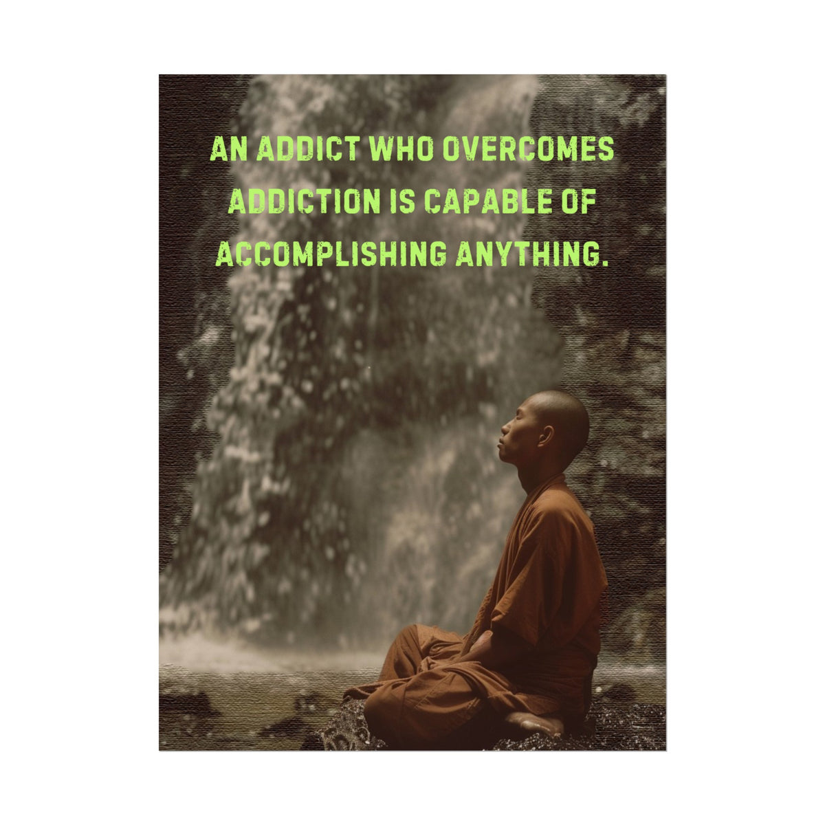 Overcome Addiction | Poster