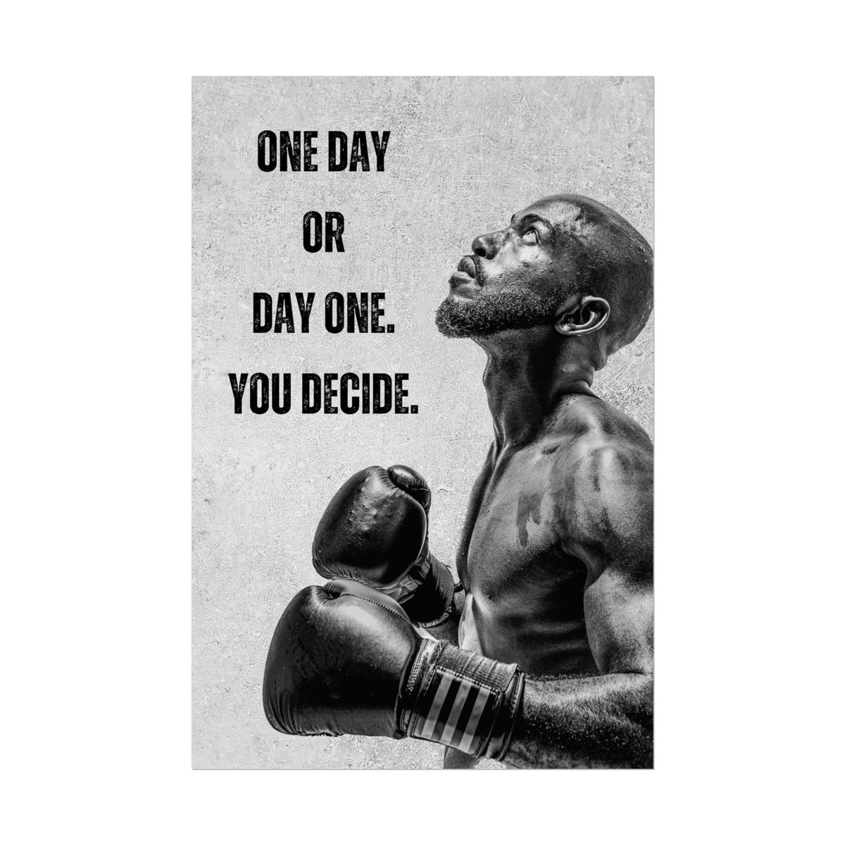 One Day or Day One | Poster