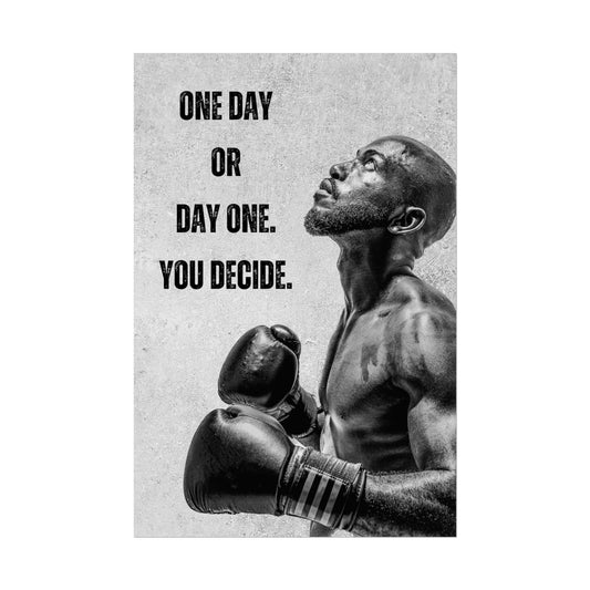 One Day or Day One | Poster